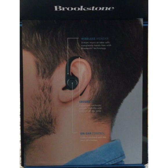 Brookstone Division One True Wireless Earbuds with Charging Case. Brand new - Picture 5 of 7